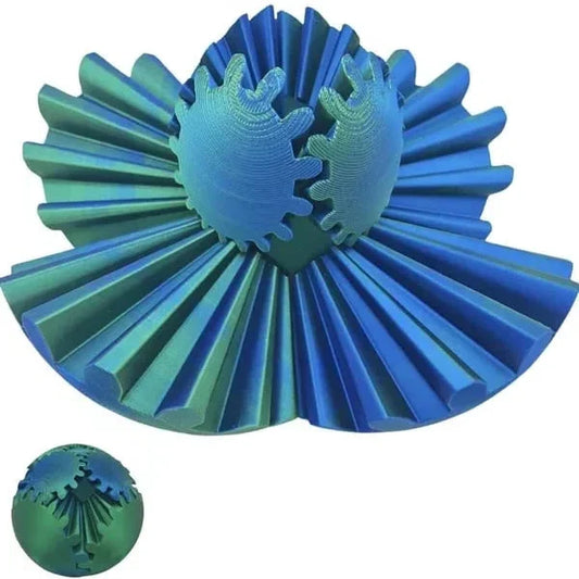 Steampunk Whirling Wonder Fidget Gear Ball