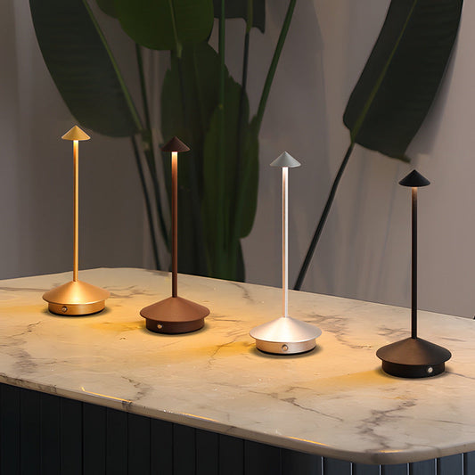 Wireless LED Table Lamp, Elegant Design