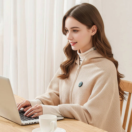Heated Portable Shawl Blanket