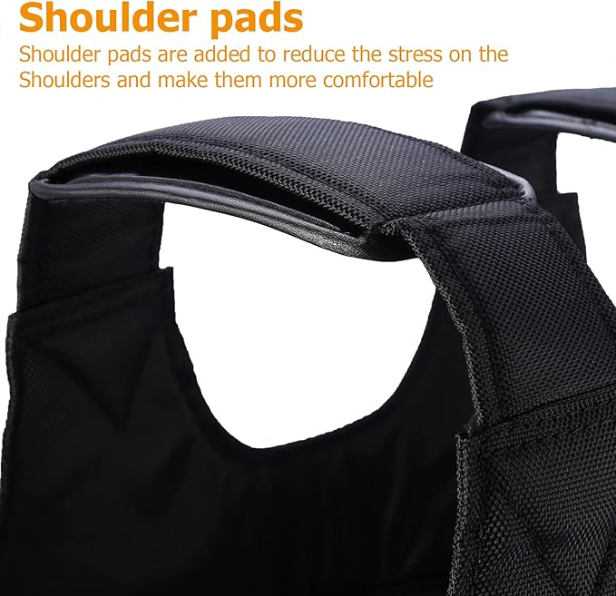 Adjustable 110 Pound Exercise Weighted Vest