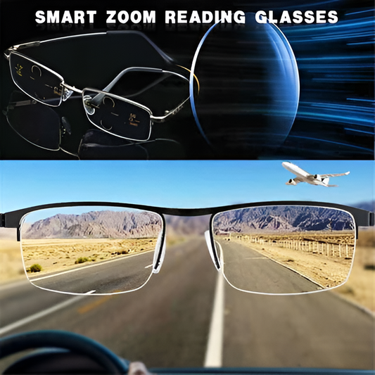 Progressive Sunglasses with Intelligent Lens Technology