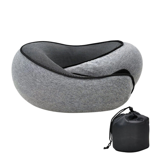 Luxury Memory Foam Travel Neck Pillow