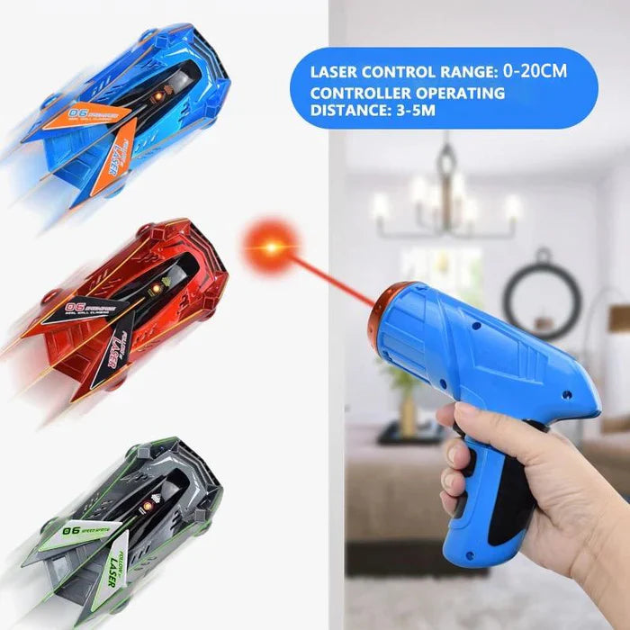 Laser RC Car with Gravity-Defying Technology