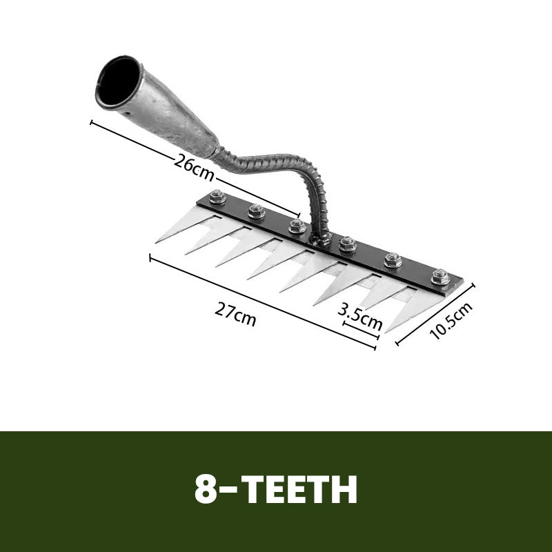 Versatile Lawn Rakes with Comfortable Handle