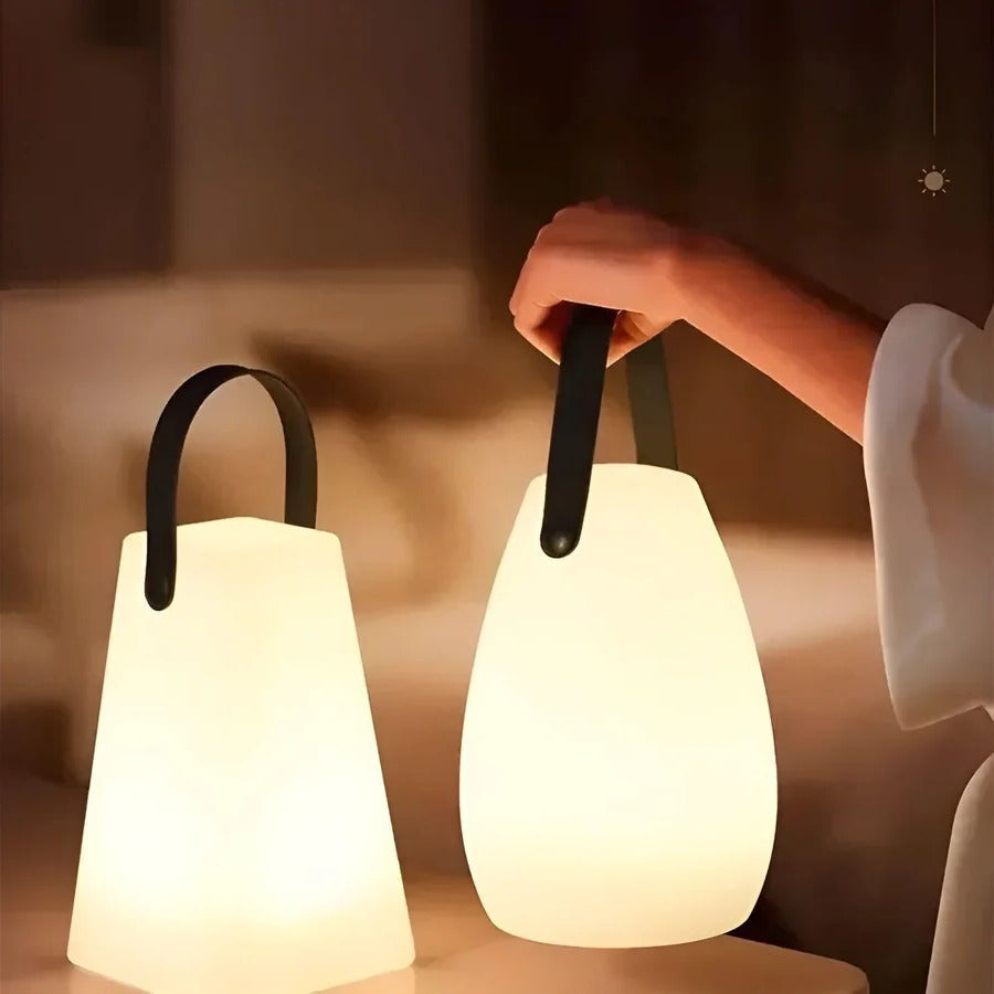 Cordless LED Table Lamp, Waterproof Design