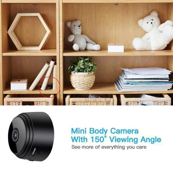 Mini Magnetic WiFi Camera, High Definition 1080p Video Recording