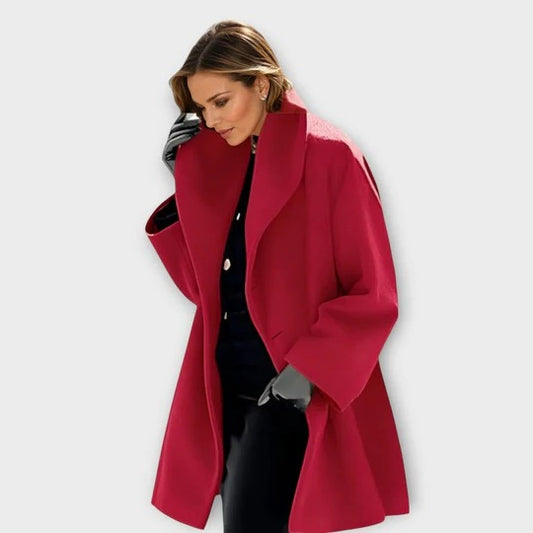 Luxurious Windproof Wool Coat