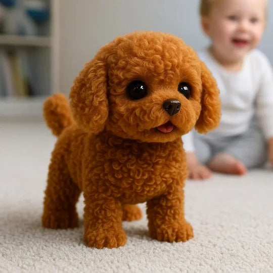 Interactive Plush Puppy Toy