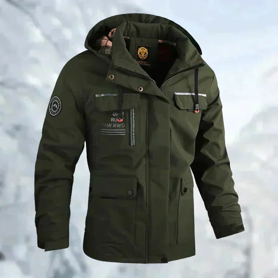 Windproof and Waterproof Outdoor Jacket for Men