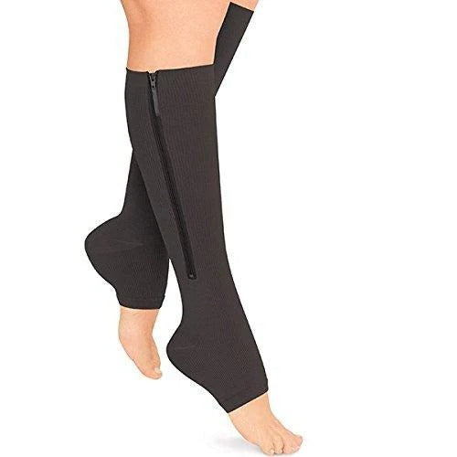 Pair of Zippered Compression Socks