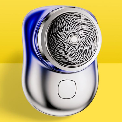 Men's Mini Electric Shaver, Portable and Compact Design