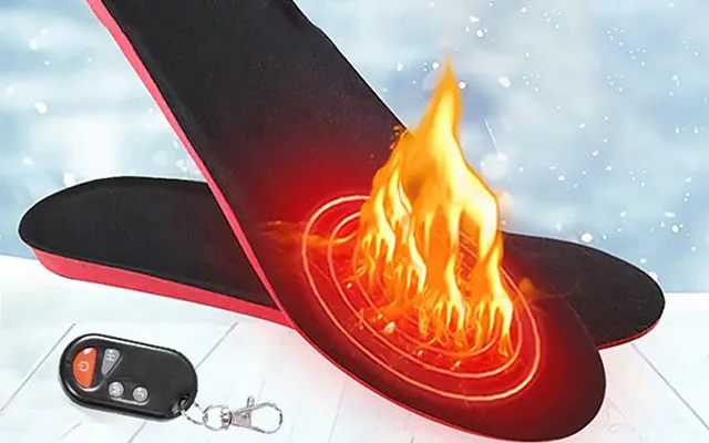 Heated Rechargeable Shoe Insoles for Comfort and Warmth