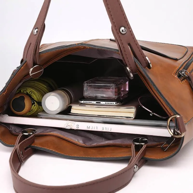 Leather Bag, Elegant Design