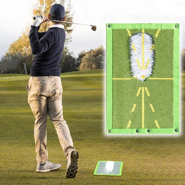 Golf Training Mat for Swing Detection and Batting Practice