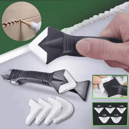 3-in-1 Caulk Remover Tool for Silicone Caulking