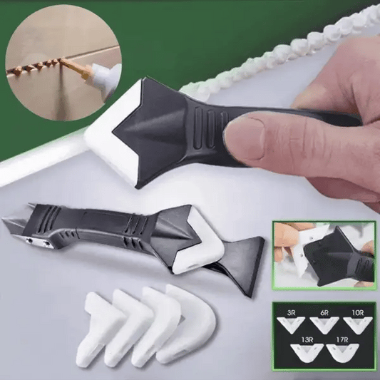 3-in-1 Caulk Remover Tool for Silicone Caulking
