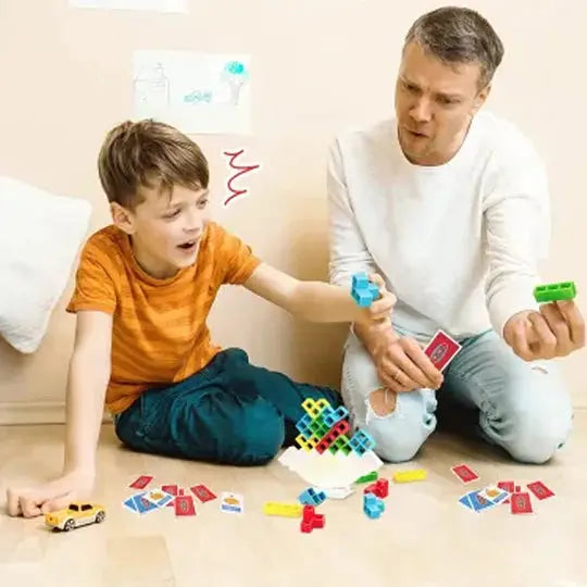 Swing Stack Tower Balance Toy marnetic