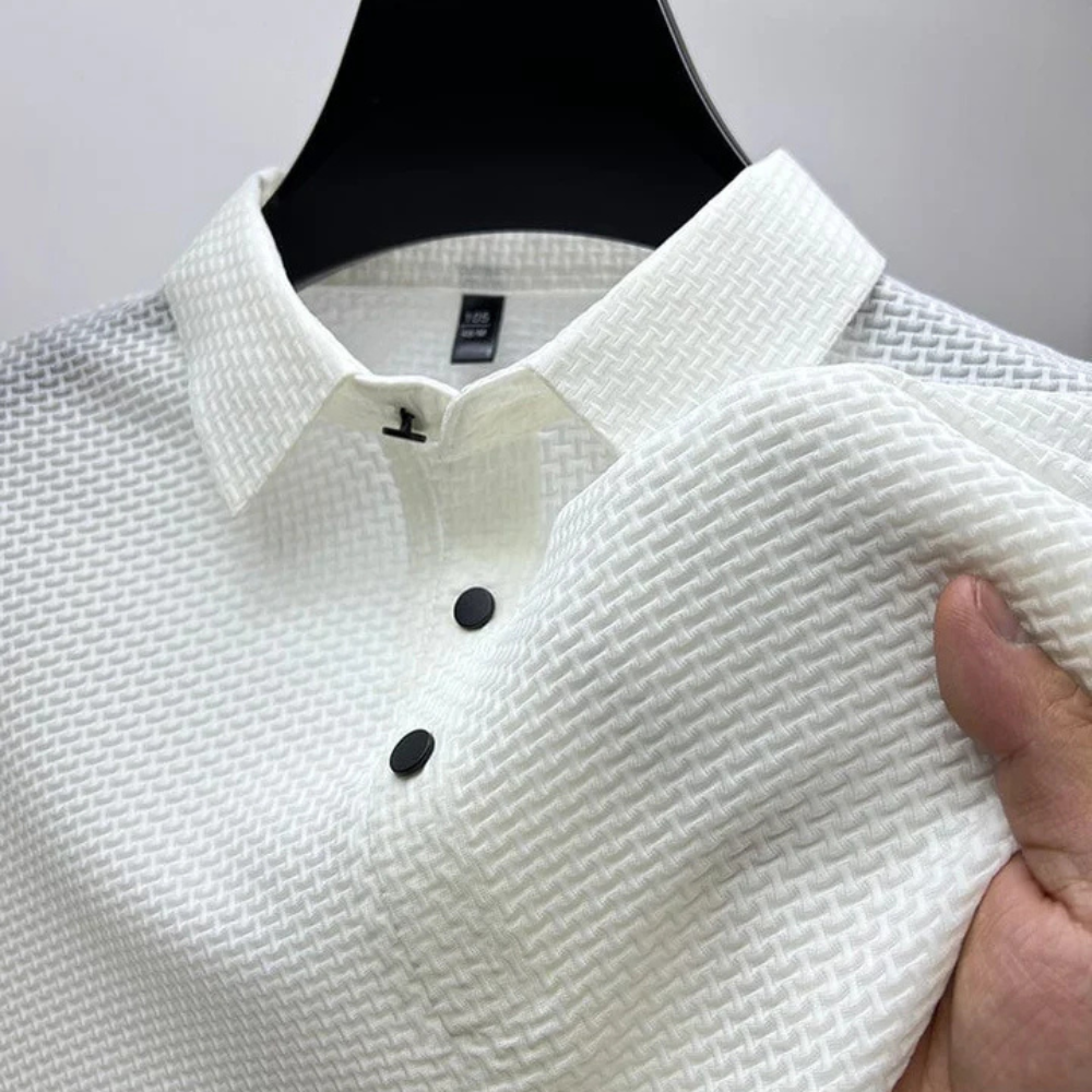 Riviero Men's Polo Shirt, Classic Fit and Comfortable Fabric