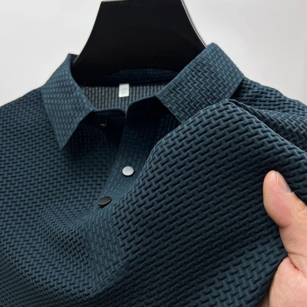 Riviero Men's Polo Shirt, Classic Fit and Comfortable Fabric