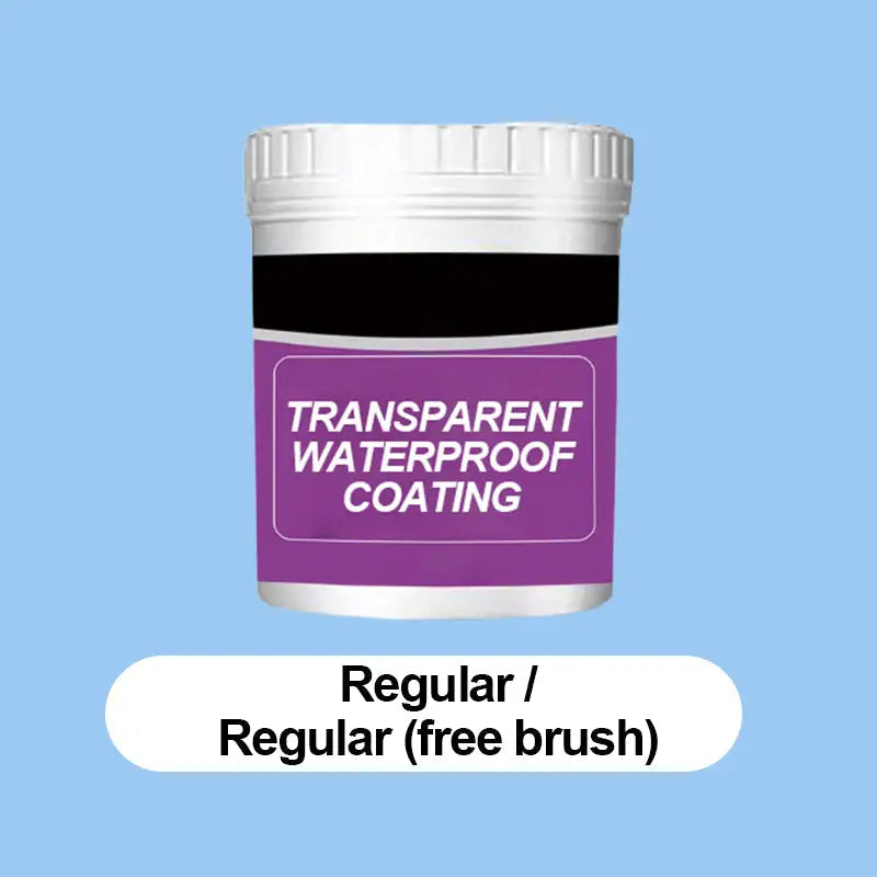 Transparent Waterproof Adhesive Coating for Exterior Walls and Bathroom Floor Cracks
