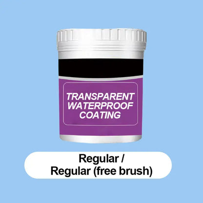 Transparent Waterproof Adhesive Coating for Exterior Walls and Bathroom Floor Cracks