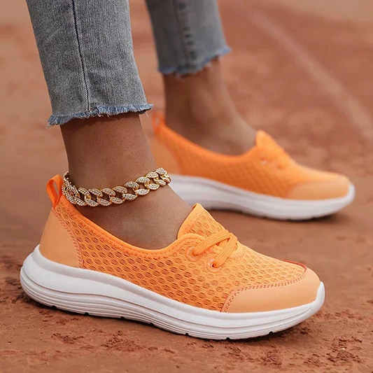 Soft Sole Mesh Comfort Shoes for Women, Orthopedic Design