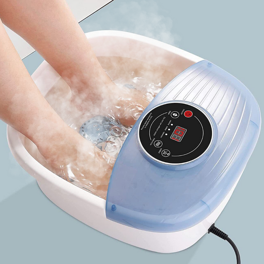 Temperature Controlled Foot Bubble Bath Massager with Vibration