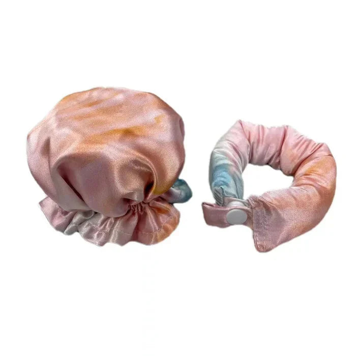 Satin Heatless Curling Buns Set marnetic