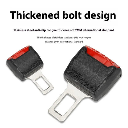 Universal Seat Belt Extender with Anti-Slip Design