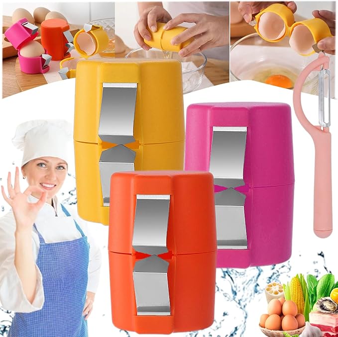 Efficient Egg Cracking Solution, CrackEase Tool