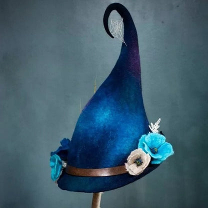 Felt Witch Hats for Halloween Party Decorations