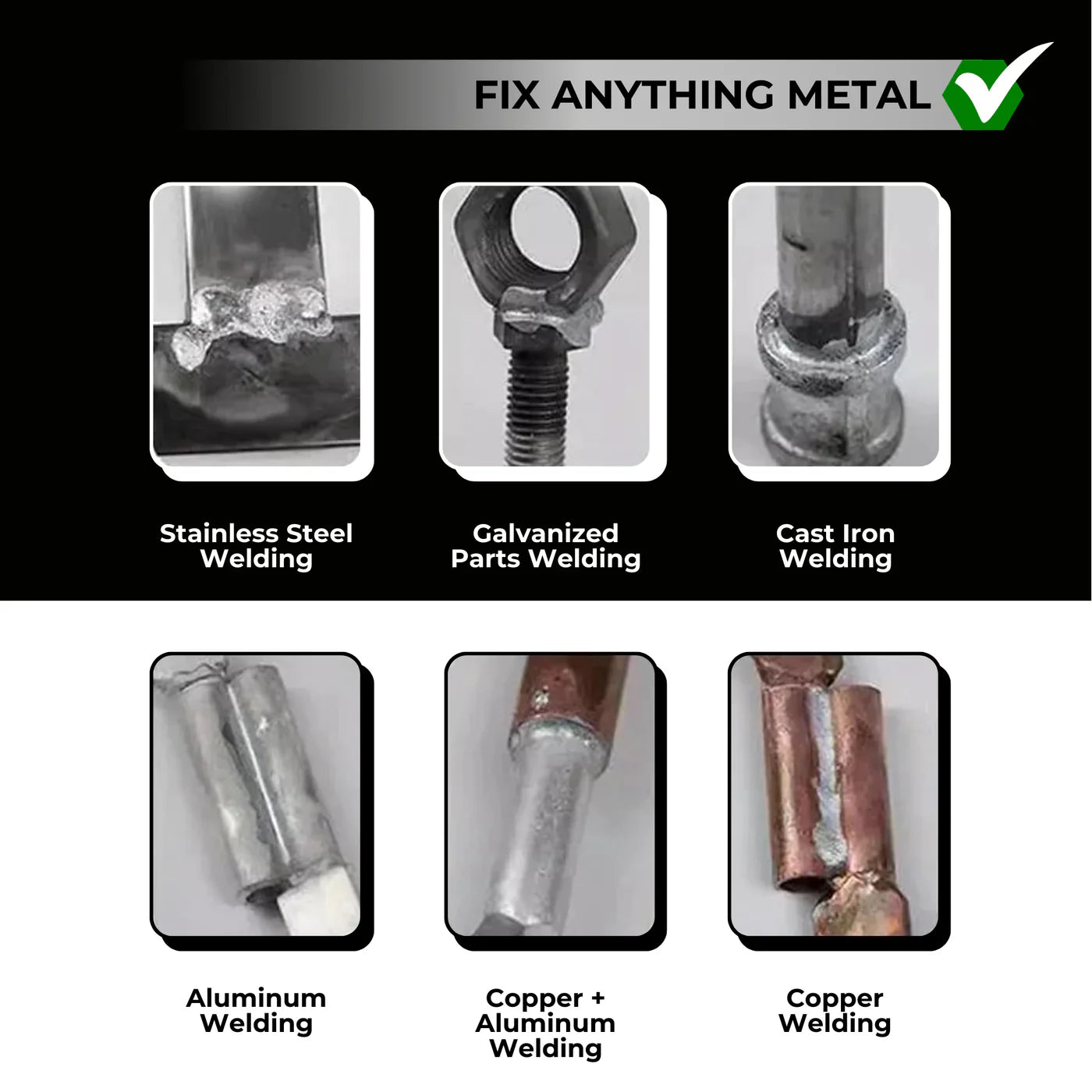 Instant Metal Repair Kit, QuickFix Solution
