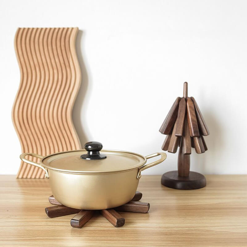 Artistic Walnut Tree Table Mat marnetic