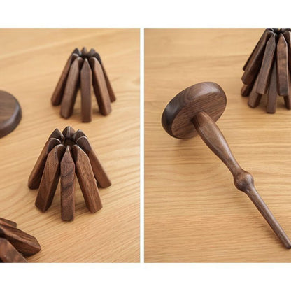 Artistic Walnut Tree Table Mat marnetic