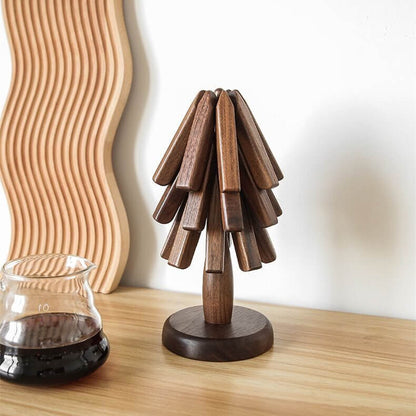 Artistic Walnut Tree Table Mat marnetic