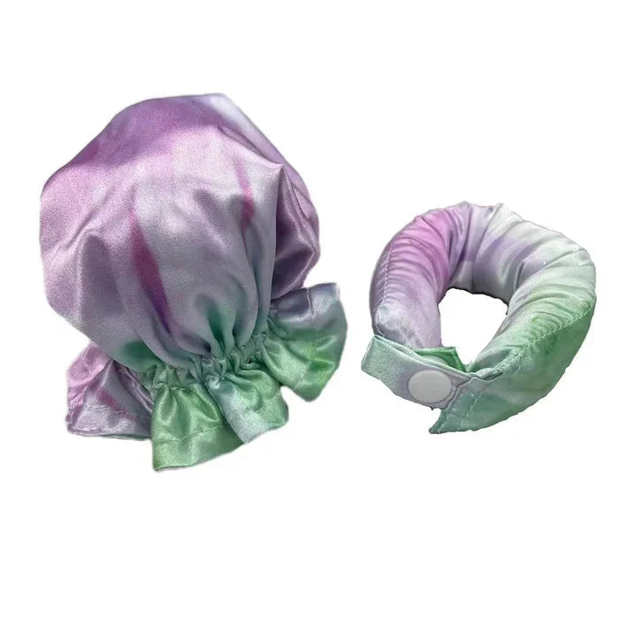 Satin Heatless Curling Buns Set marnetic