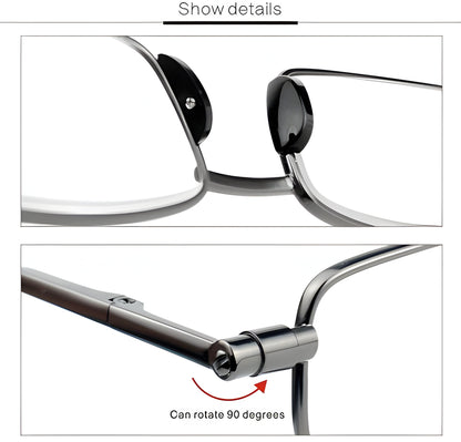 Compact Folding Reading Glasses for Men and Women