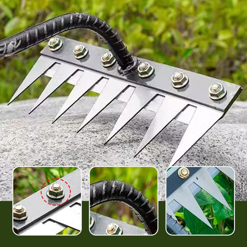 Versatile Lawn Rakes with Comfortable Handle