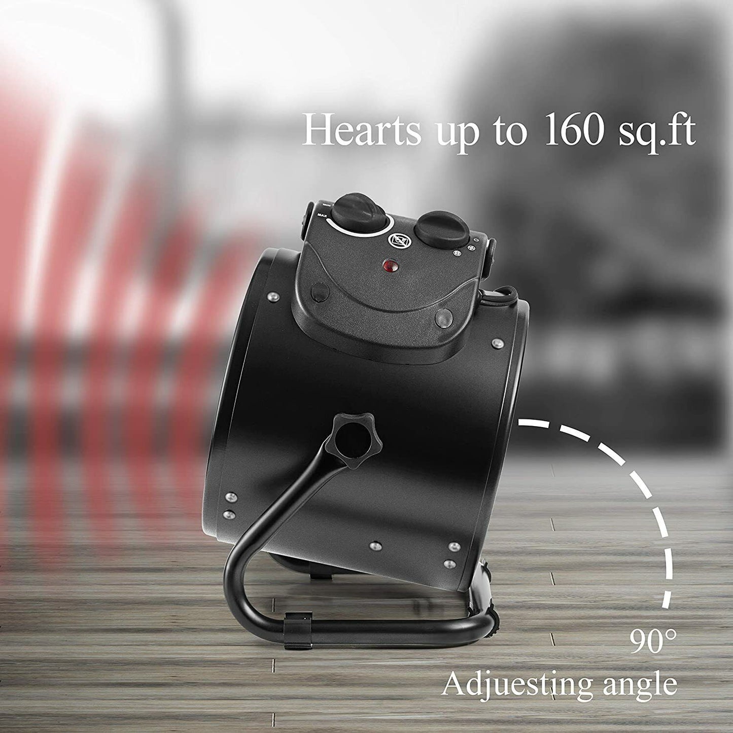 Electric Heater Fan for Greenhouse and Grow Tent, Fast Heating IPX4