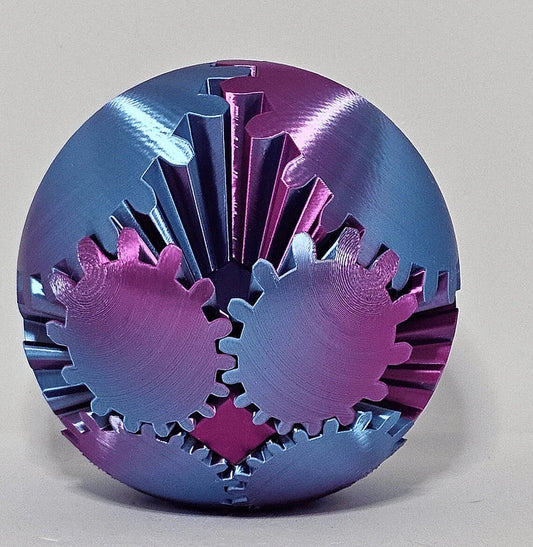 Steampunk Whirling Wonder Fidget Gear Ball