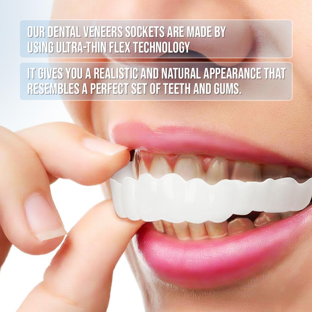 Smile Veneer Set for Upper and Lower Teeth