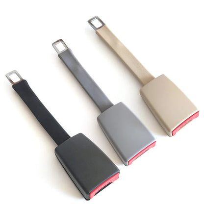 Raised Seat Belt Extender with Rigid Stem for Enhanced Comfort