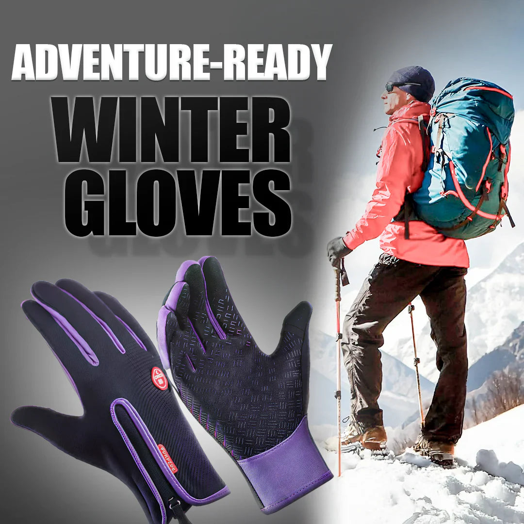 Waterproof Winter Gloves, Warm Insulation