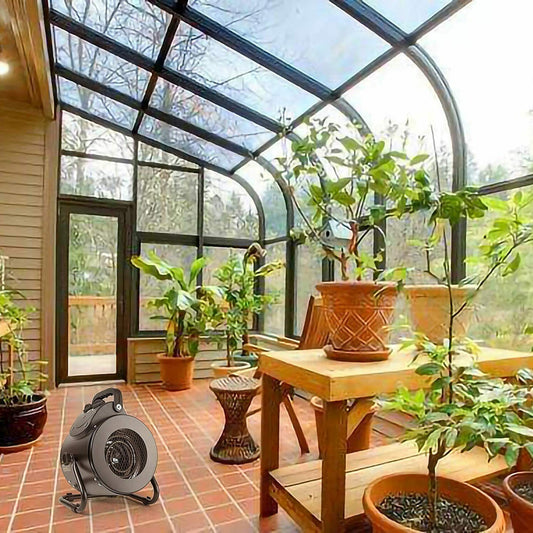 Electric Heater Fan for Greenhouse and Grow Tent, Fast Heating IPX4