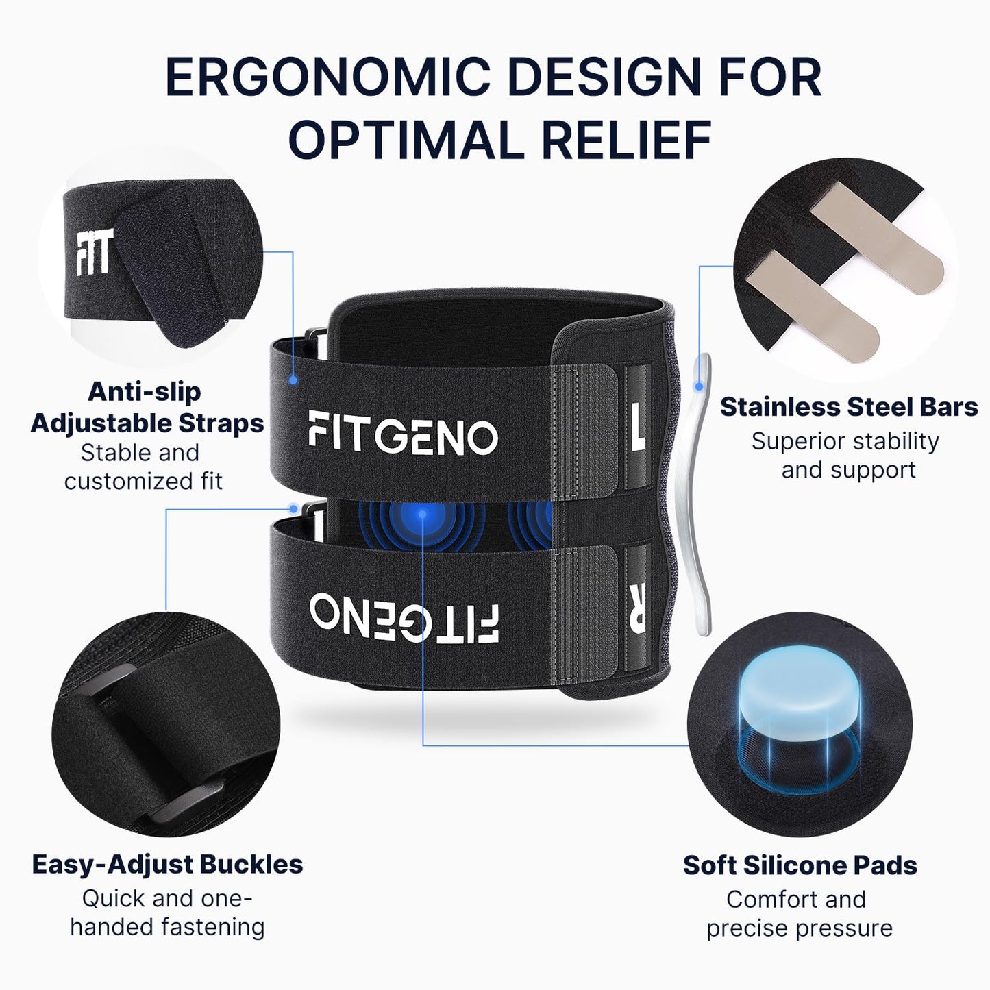 Sciatica Knee Brace for Nerve Support and Pain Relief