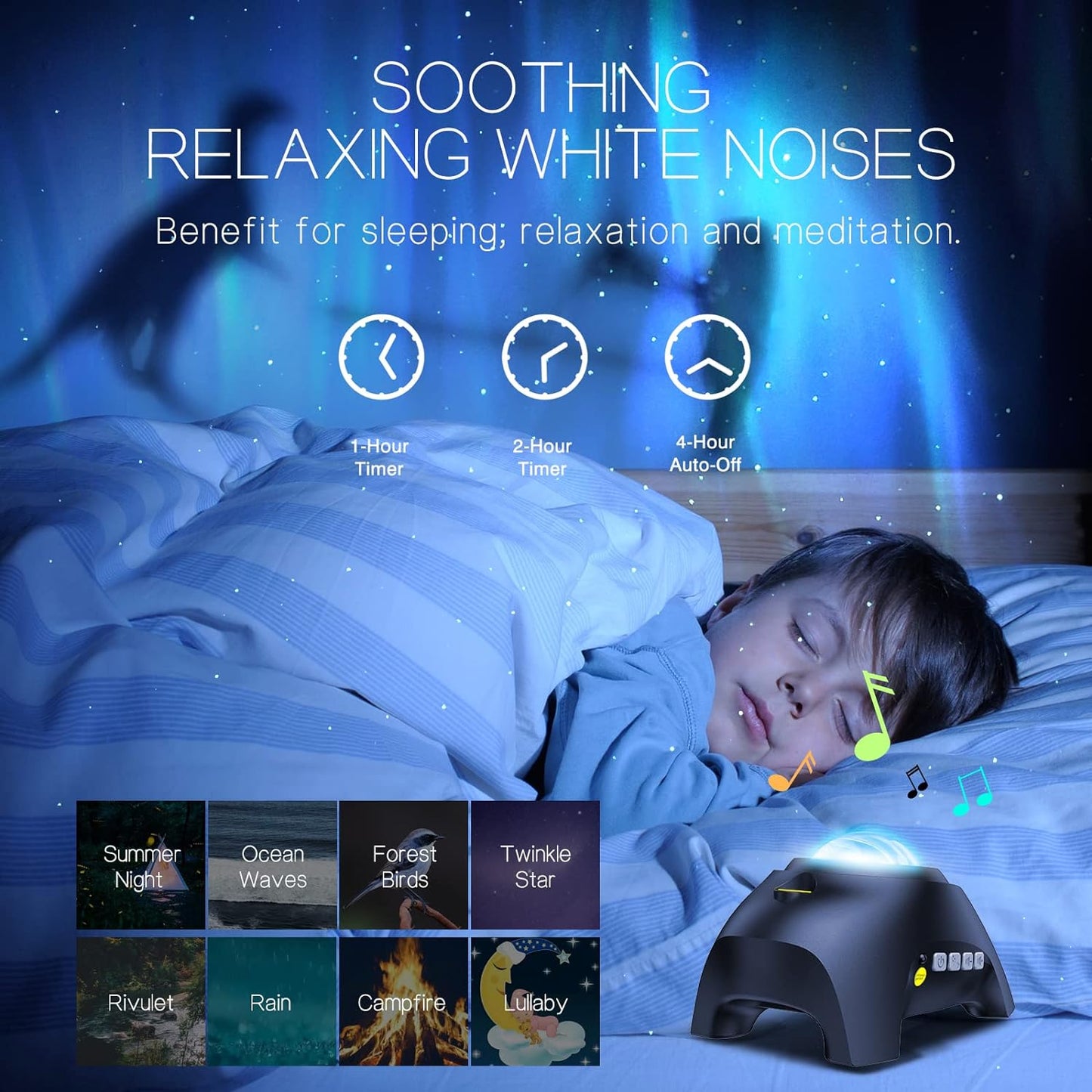 Northern Lights Projector, Aurora Light Show for Home Decor