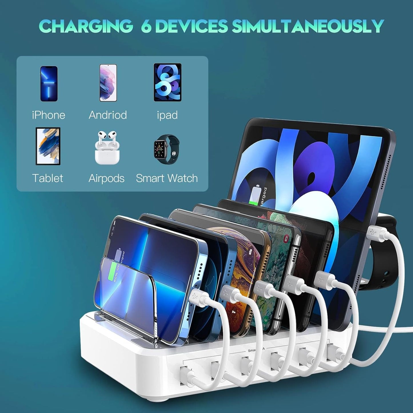 Fast Charging Station for Multiple Devices