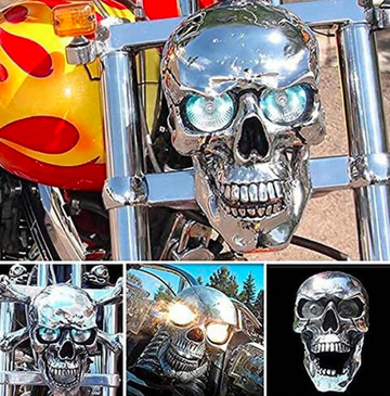 LED Motorcycle Skull Light