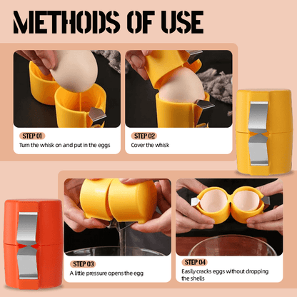 Efficient Egg Cracking Solution, CrackEase Tool