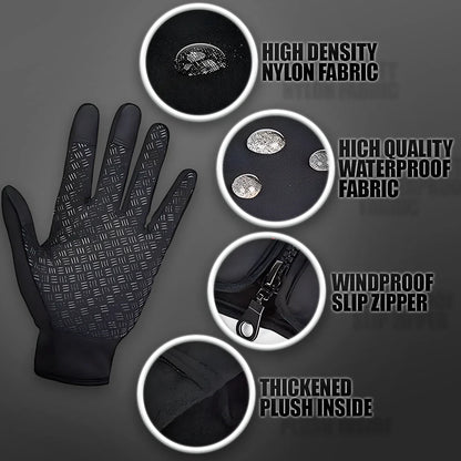 Waterproof Winter Gloves, Warm Insulation